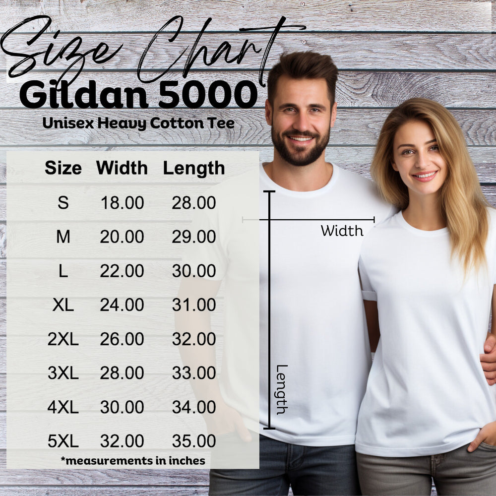 Size chart image