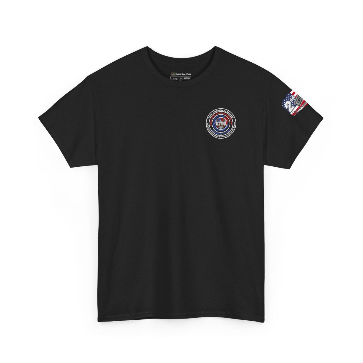 2nd Amendment – “The Right of the People to Keep and Bear Arms Shall Not Be Infringed” - Adult Unisex T-Shirt