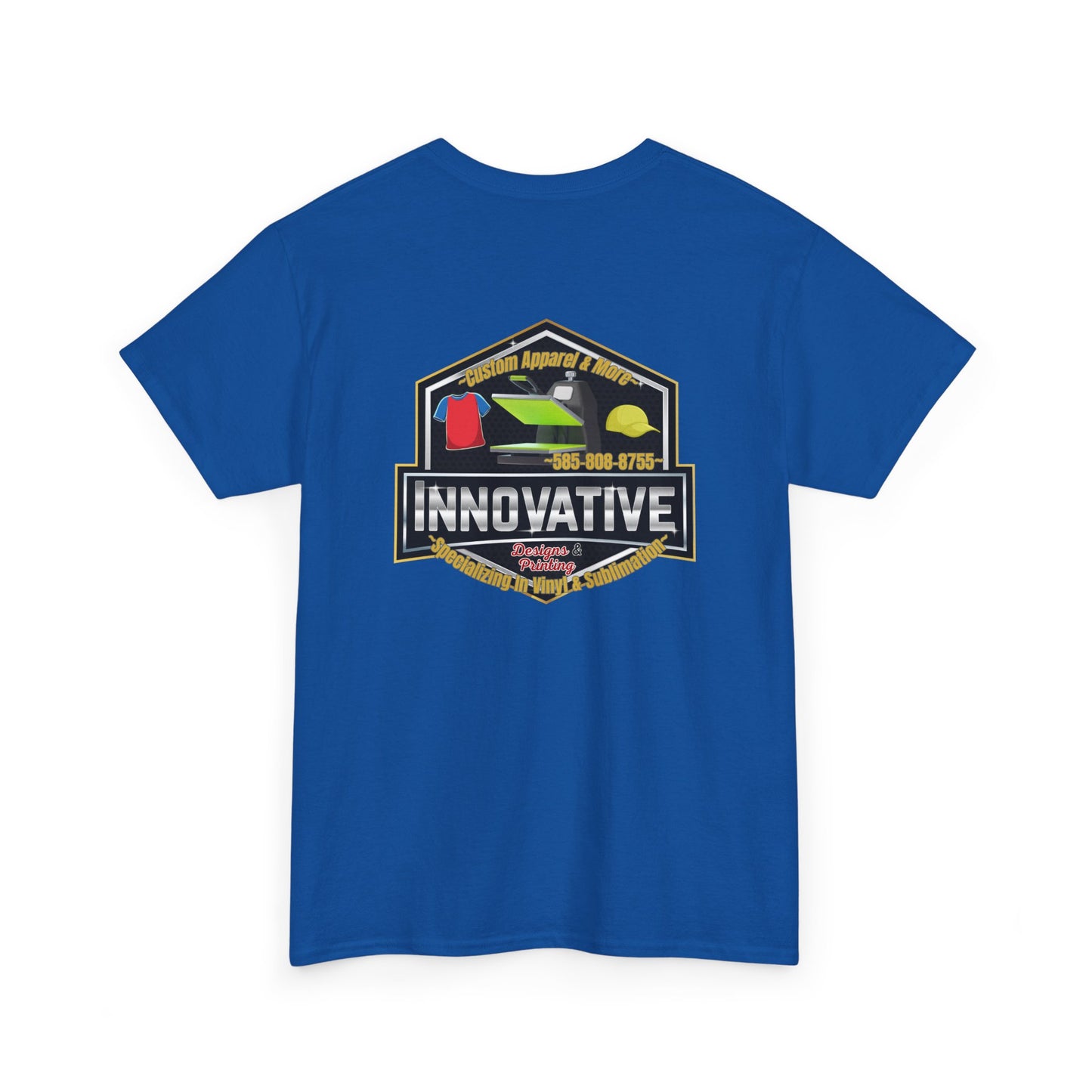 Innovative Designs & Printing Logo T-Shirt - Adult Unisex Heavy Cotton