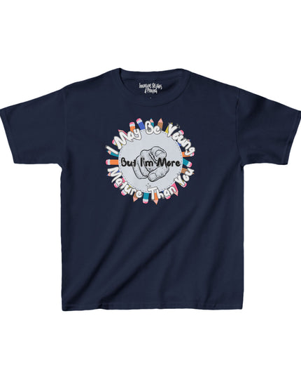 I May Be Young But I'm More Mature Than You - Kids Heavy Cotton T-Shirt