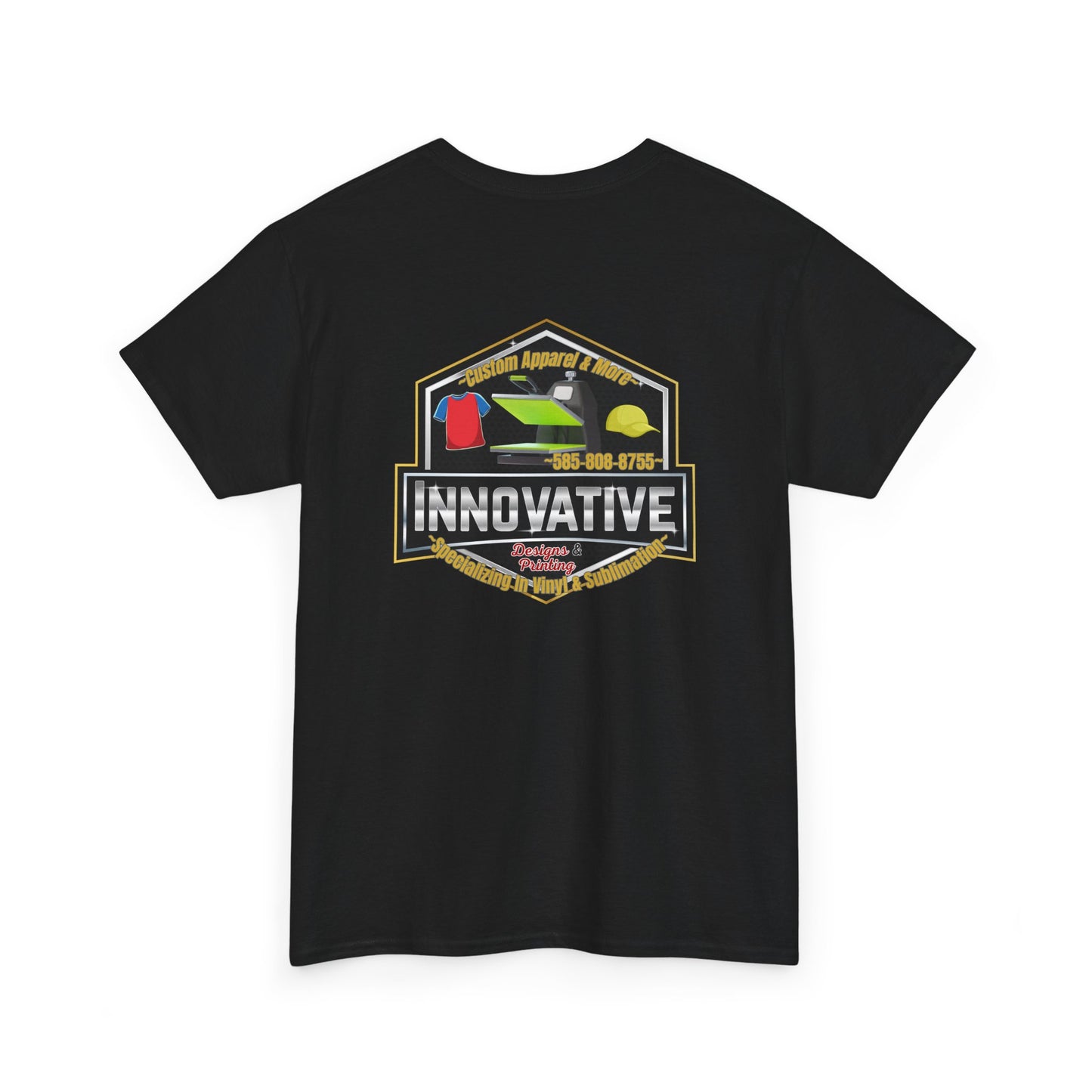 Innovative Designs & Printing Logo T-Shirt - Adult Unisex Heavy Cotton