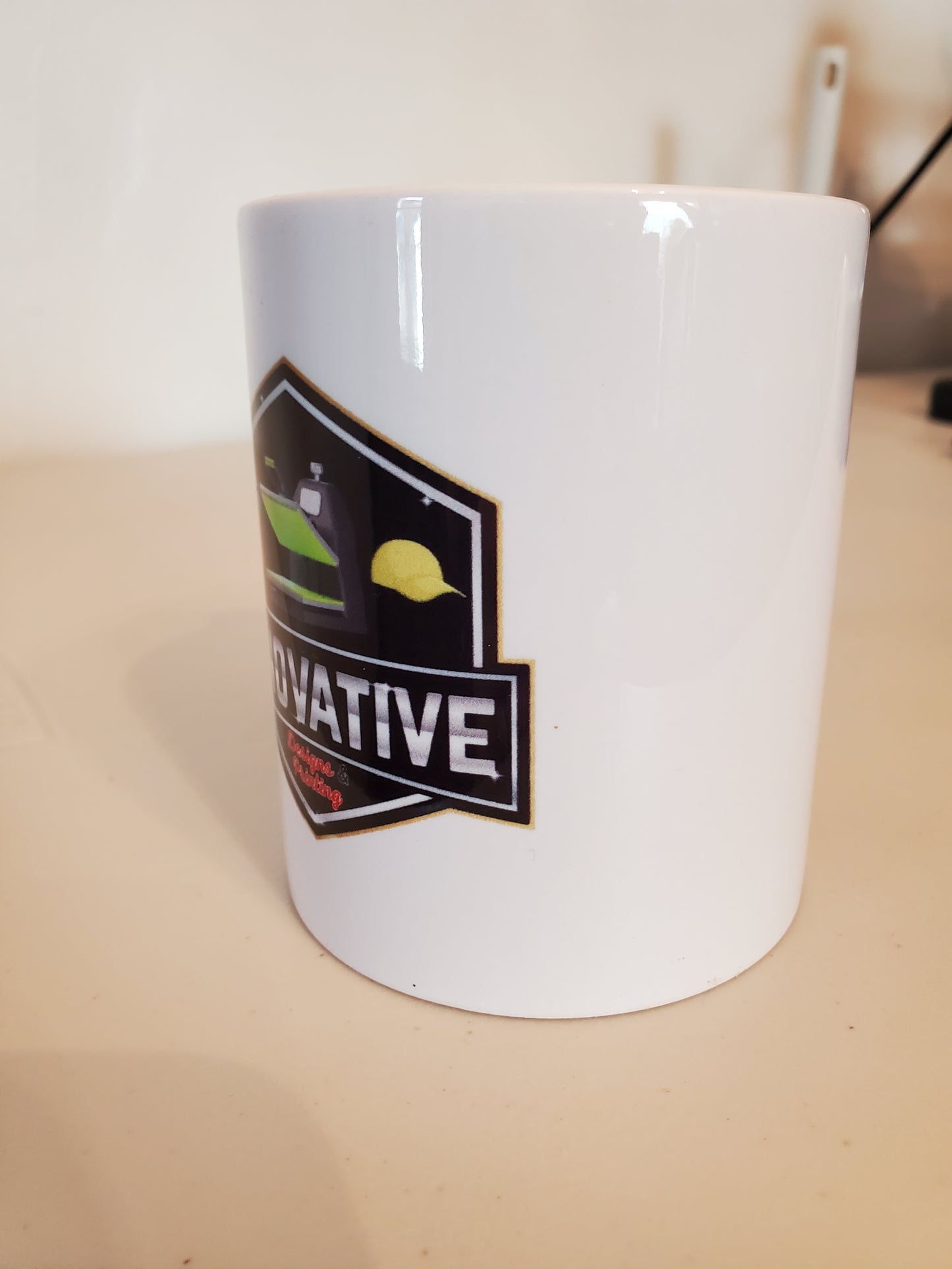 Innovative Designs & Printing - Logo - White Coffee Mug - 11oz.