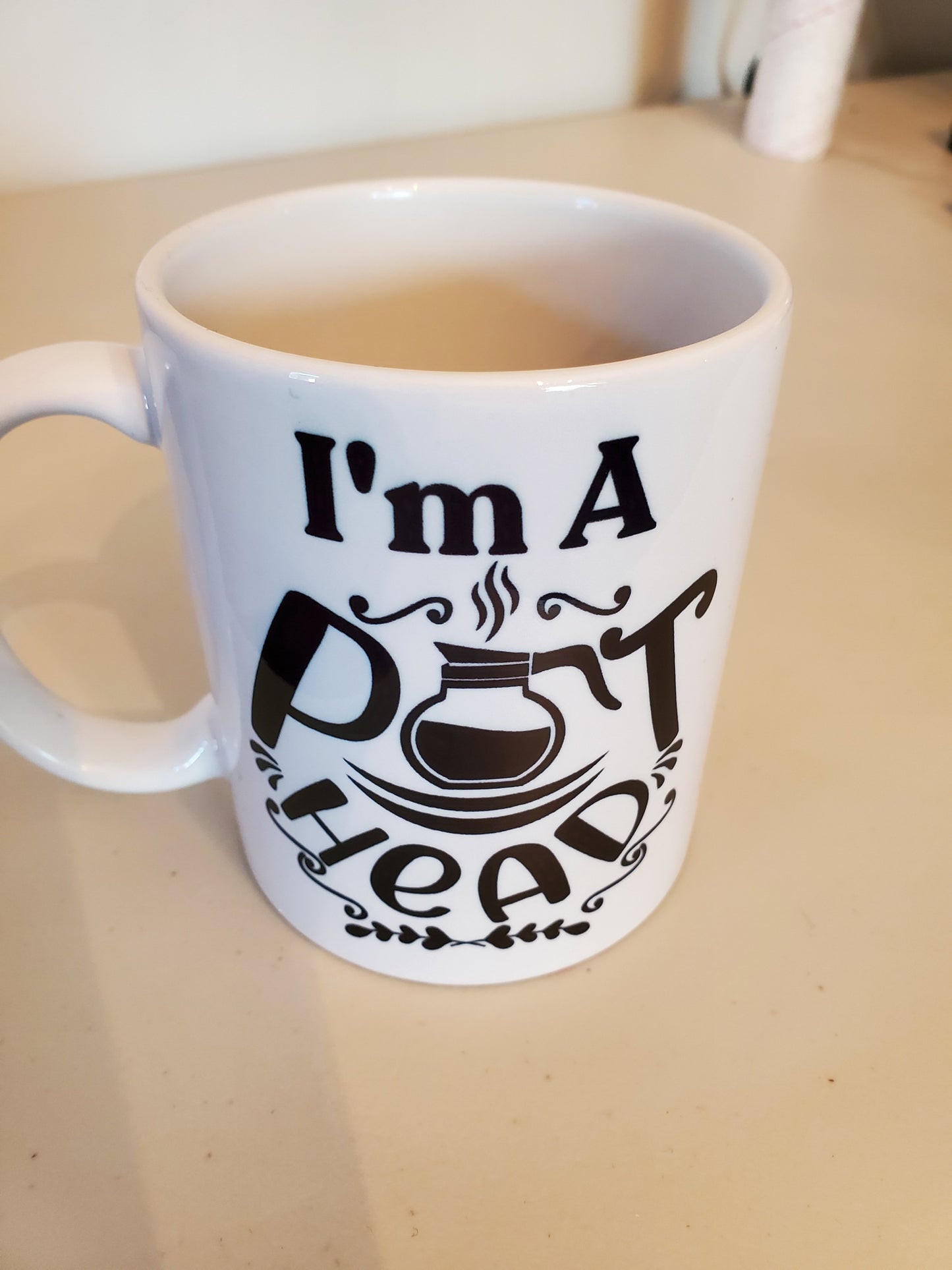 I'm A Pot Head - White Coffee Mug - 11oz.