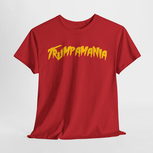 Trumpamania - Red T-Shirt + (Yellow) - Let Trumpamania Run Wild Brother