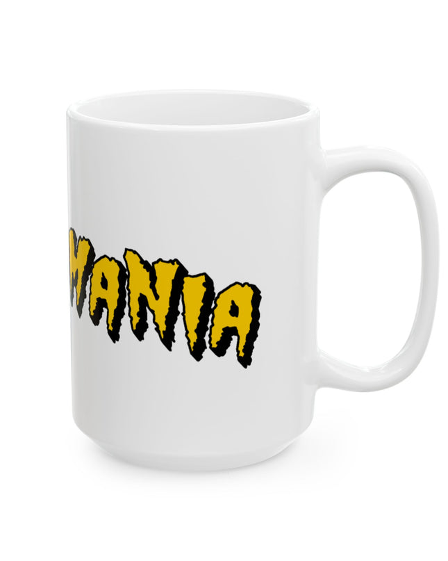 Trumpamania - Yellow/Black Lettering - Ceramic Coffee Mug, (11oz, 15oz)