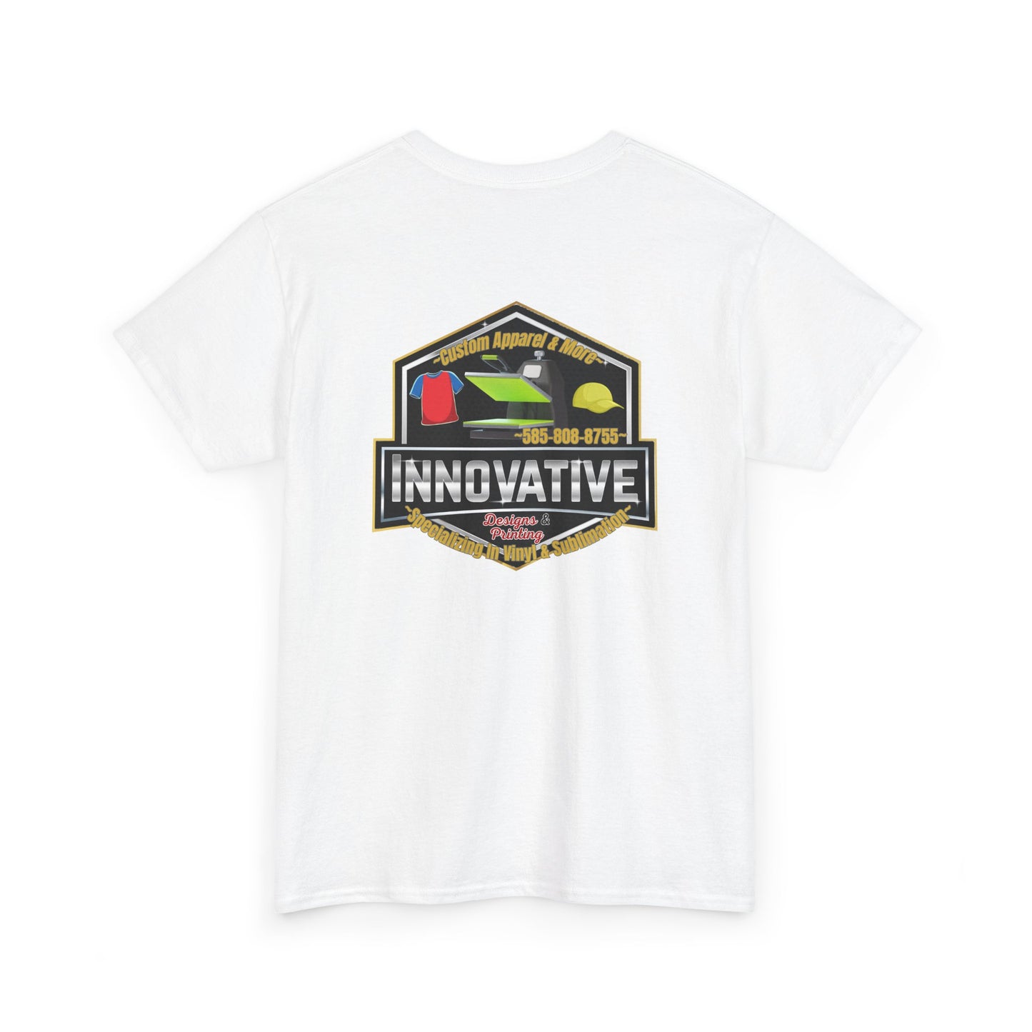 Innovative Designs & Printing Logo T-Shirt - Adult Unisex Heavy Cotton