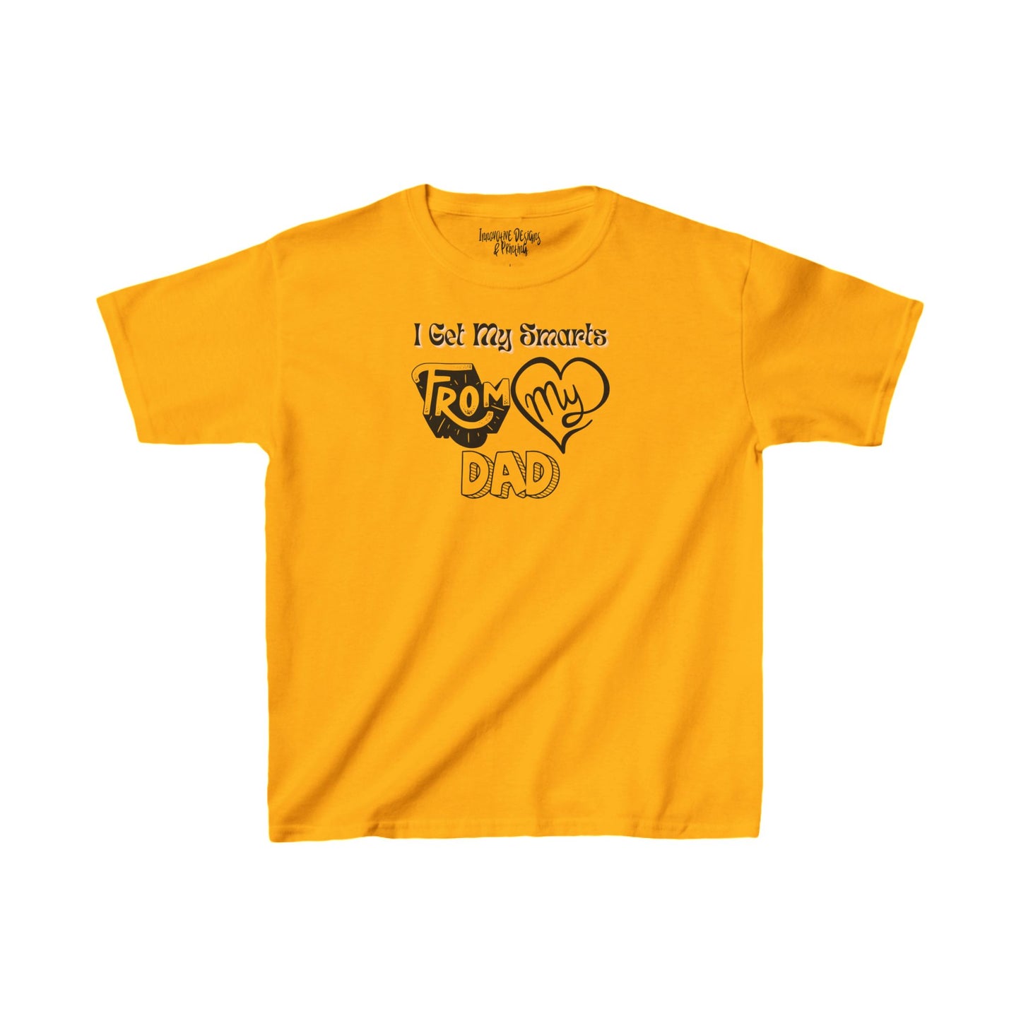 From My Dad - Kids Heavy Cotton T-shirt