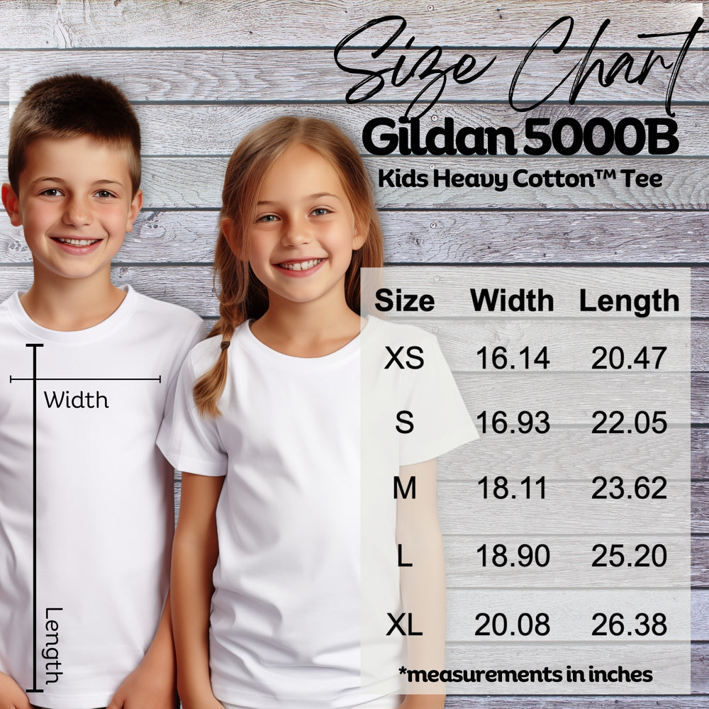 Size chart image