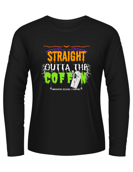 Straight Outta The Coffin - Unisex Ultra Cotton Long Sleeve T-Shirt