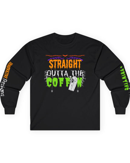 Straight Outta The Coffin - Unisex Ultra Cotton Long Sleeve T-Shirt