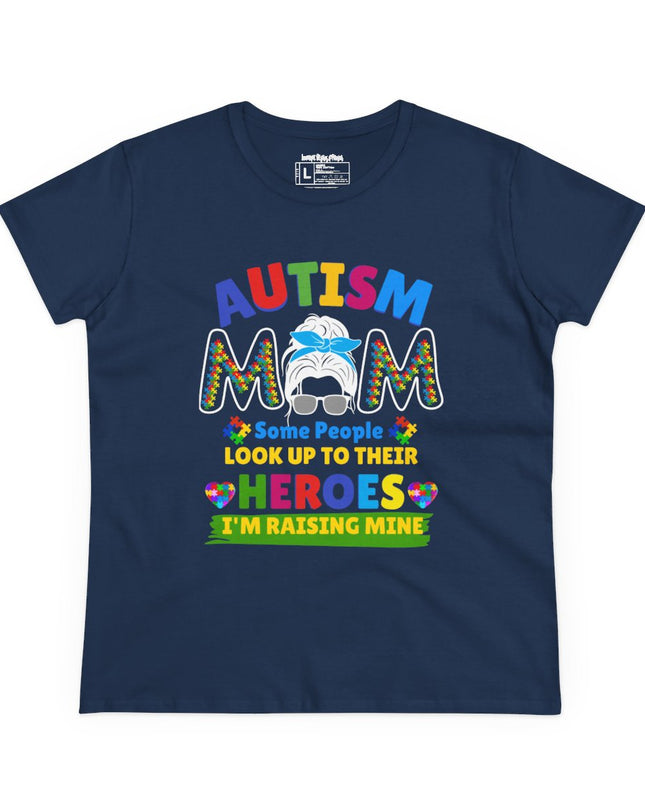 Autism Mom – Women’s Gildan 500L 100% Cotton T-Shirt