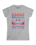 Women's Gildan Softstyle T-Shirt / Sport Grey / S