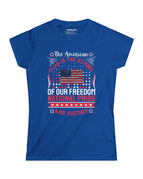 Women's Gildan Softstyle T-Shirt / Royal Blue / S