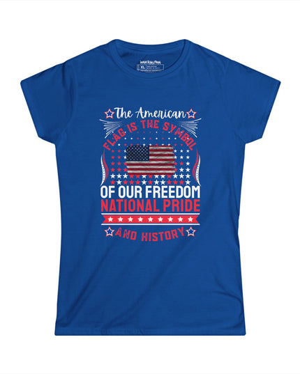 🇺🇸 The American Flag Is The Symbol
Of Our Freedom, National Pride, and History - Women's
