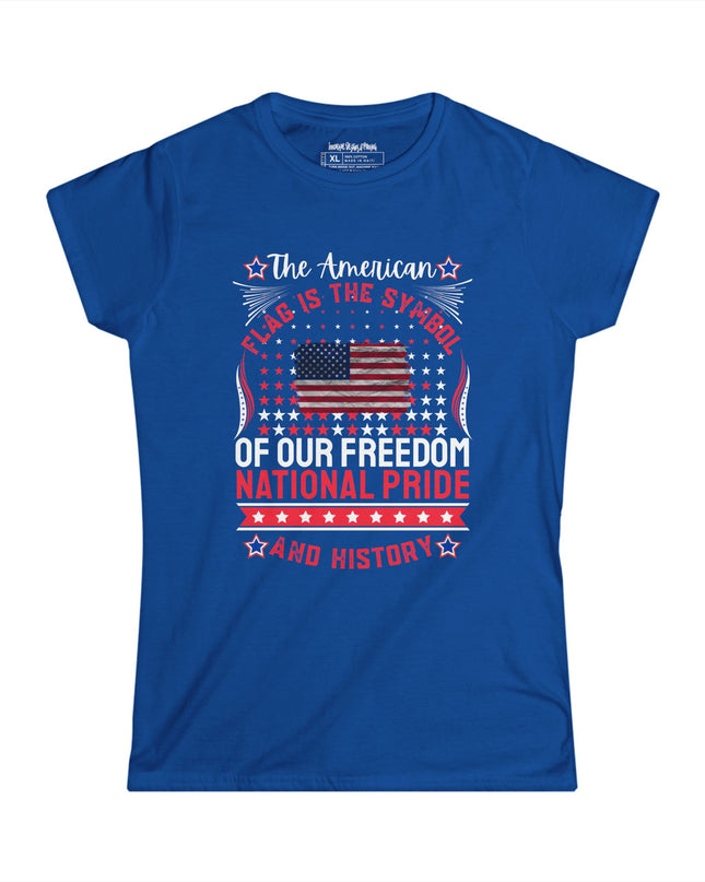 🇺🇸 The American Flag Is The Symbol
Of Our Freedom, National Pride, and History - Women's