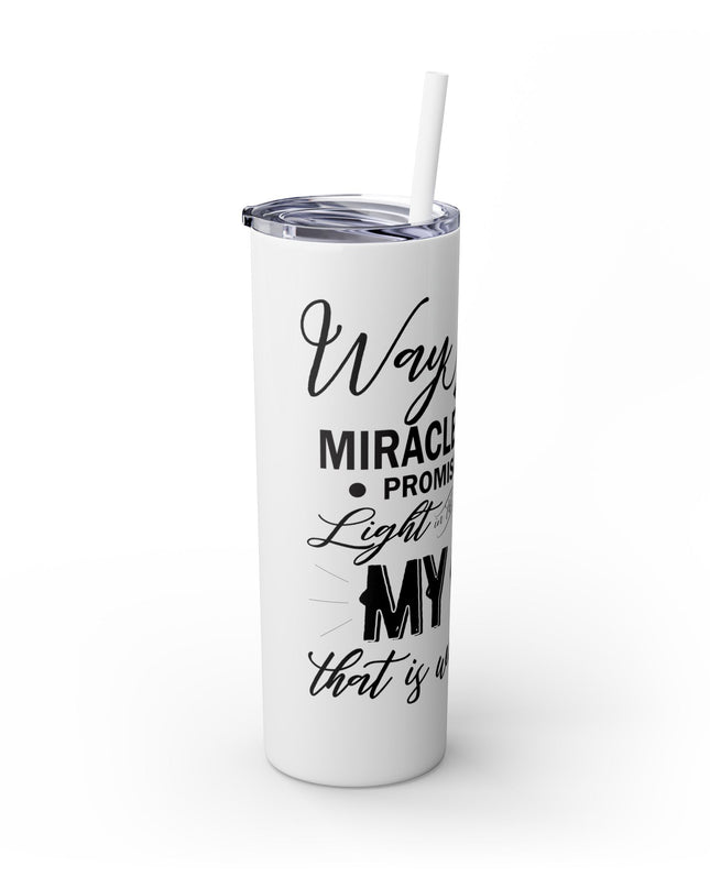 Waymaker - 20oz Stainless Steel Skinny Tumbler with Straw