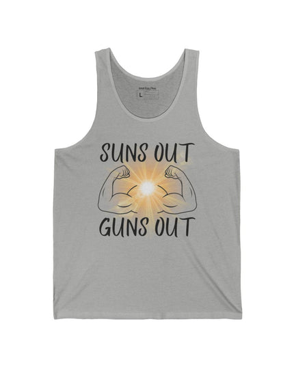 Sun’s Out, Guns Out - Men's Bella+Canvas Jersey Tank Top