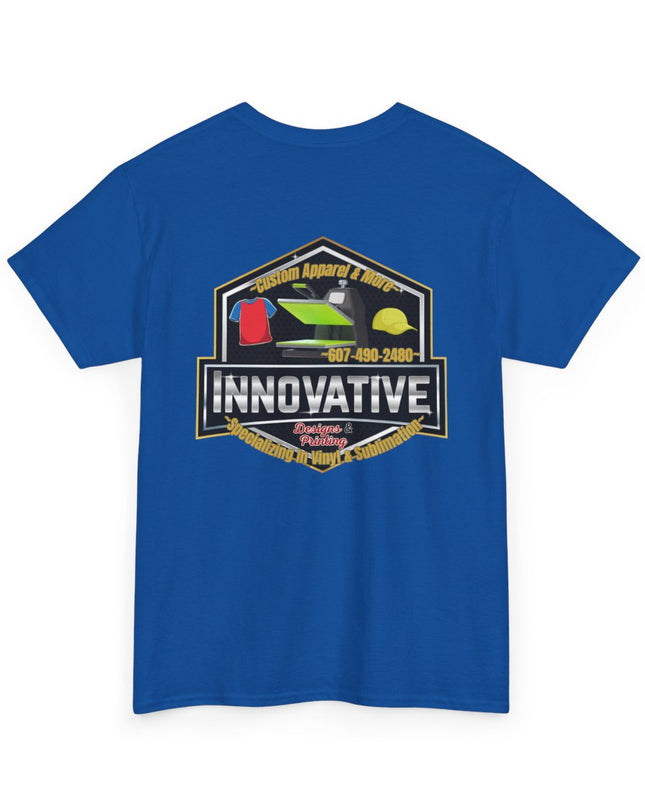 Innovative Designs & Printing Logo T-Shirt - Adult Unisex Heavy Cotton