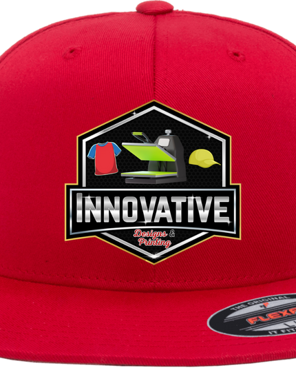 Innovative Designs & Printing Logo - Flexfit Unisex Cool & Dry Sports Hat