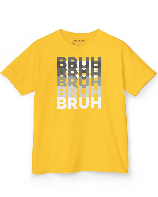 Youth Slang - "Bruh" - Gildan Youth Heavy Cotton T-Shirt