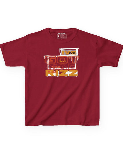 Youth Slang - "Ive Got Mad Rizz" - Gildan Youth Heavy Cotton T-Shirt