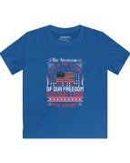 Youth Gildan Softstyle T-Shirt / Royal Blue / XS