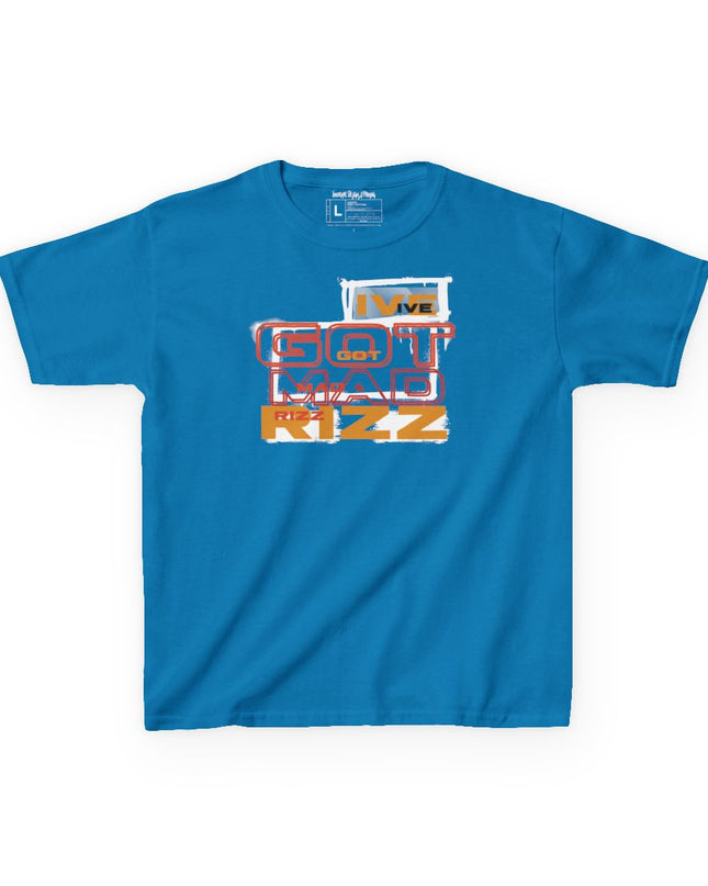 Youth Slang - "Ive Got Mad Rizz" - Gildan Youth Heavy Cotton T-Shirt