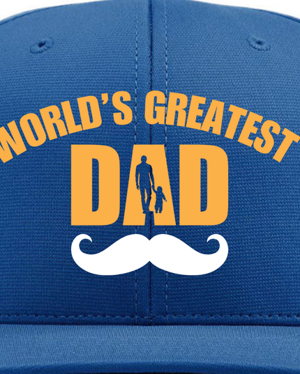 🧢 World’s Greatest Dad Hats – Two Styles, Same Legendary Title