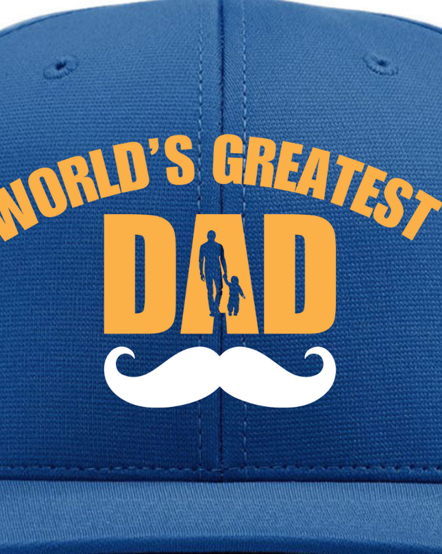🧢 World’s Greatest Dad Hats – Two Styles, Same Legendary Title