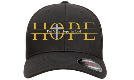 Put Your HOPE In God - Adult Flexfit Unisex Cool & Dry Sports Hat (Polyester)