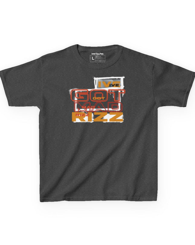 Youth Slang - "Ive Got Mad Rizz" - Gildan Youth Heavy Cotton T-Shirt