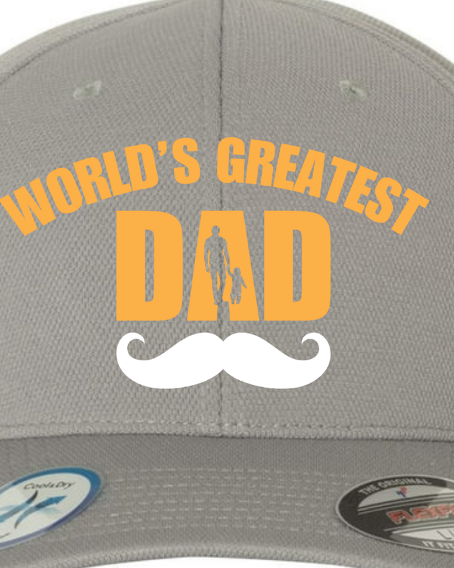 🧢 World’s Greatest Dad Hats – Two Styles, Same Legendary Title