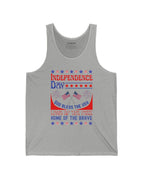 Bella + Canvas Unisex Jersey Tank Top / Athletic Heather / XS