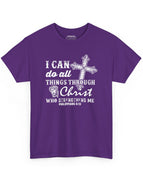 Purple / Gildan Unisex T-Shirt / S