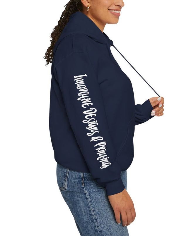 I Wear Blue In March - Colon Cancer Awareness - Unisex Heavy Blend Hoodie
