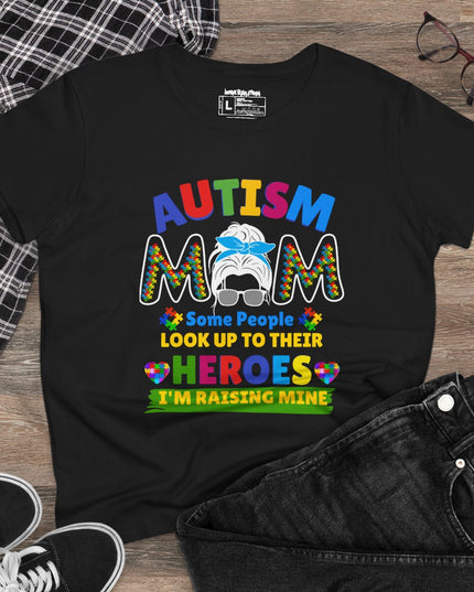 Autism Mom – Women’s Gildan 500L 100% Cotton T-Shirt