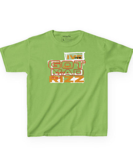 Youth Slang - "Ive Got Mad Rizz" - Gildan Youth Heavy Cotton T-Shirt