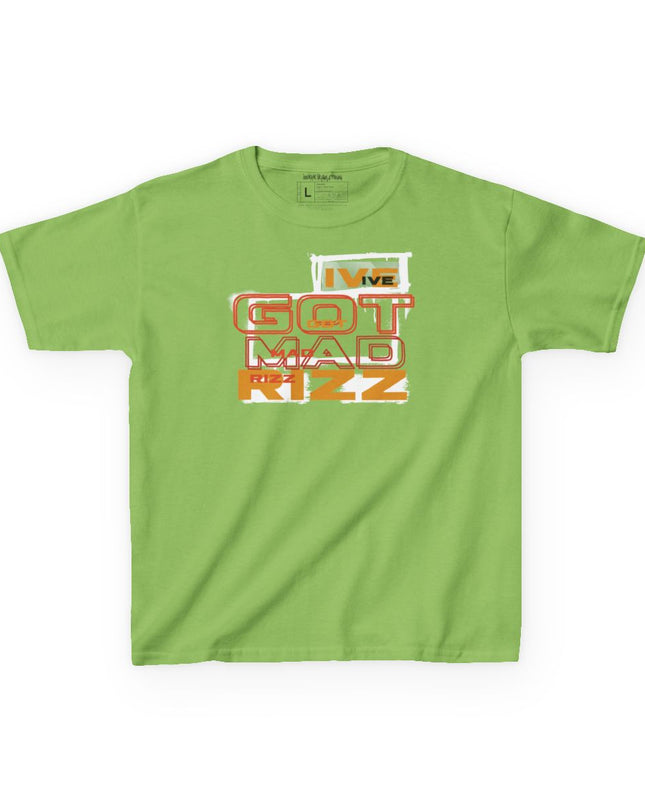 Youth Slang - "Ive Got Mad Rizz" - Gildan Youth Heavy Cotton T-Shirt