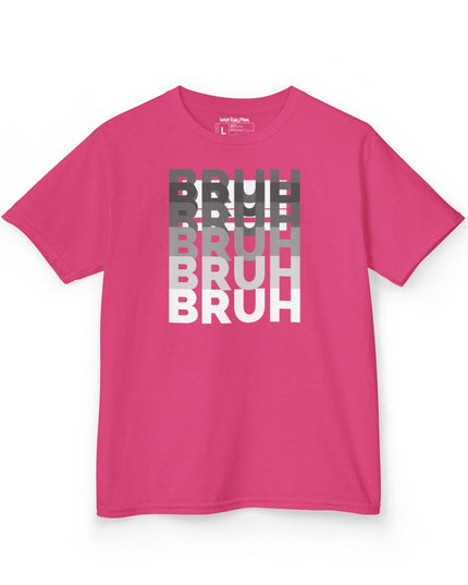 Youth Slang - "Bruh" - Gildan Youth Heavy Cotton T-Shirt