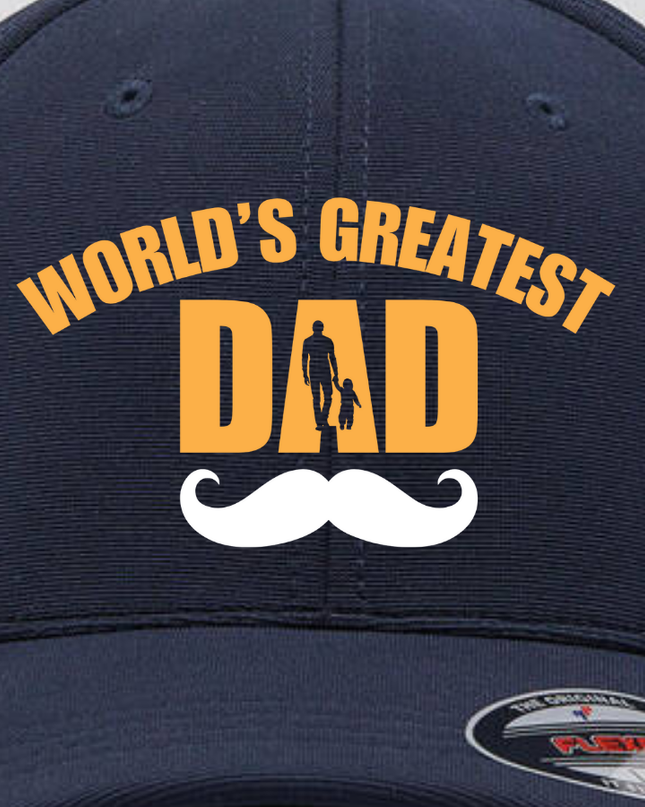 🧢 World’s Greatest Dad Hats – Two Styles, Same Legendary Title