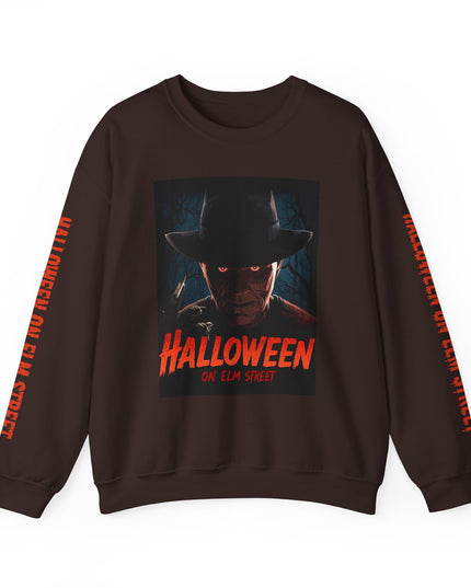 Halloween on Elm Street – Gildan Unisex Crewneck Sweatshirt