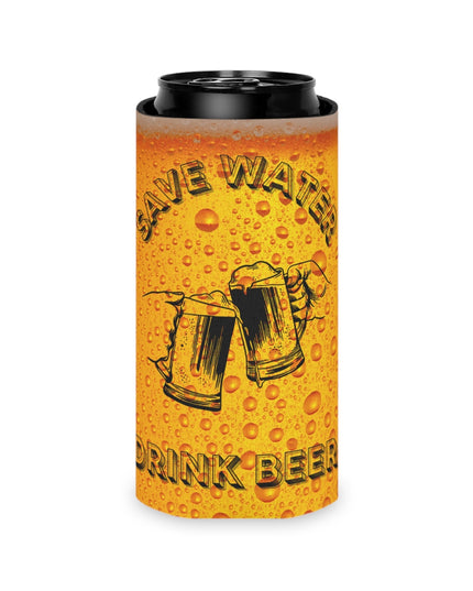 🍺 Save Water, Drink Beer - Koozie Can Cooler (Reg + Slim) 🍺