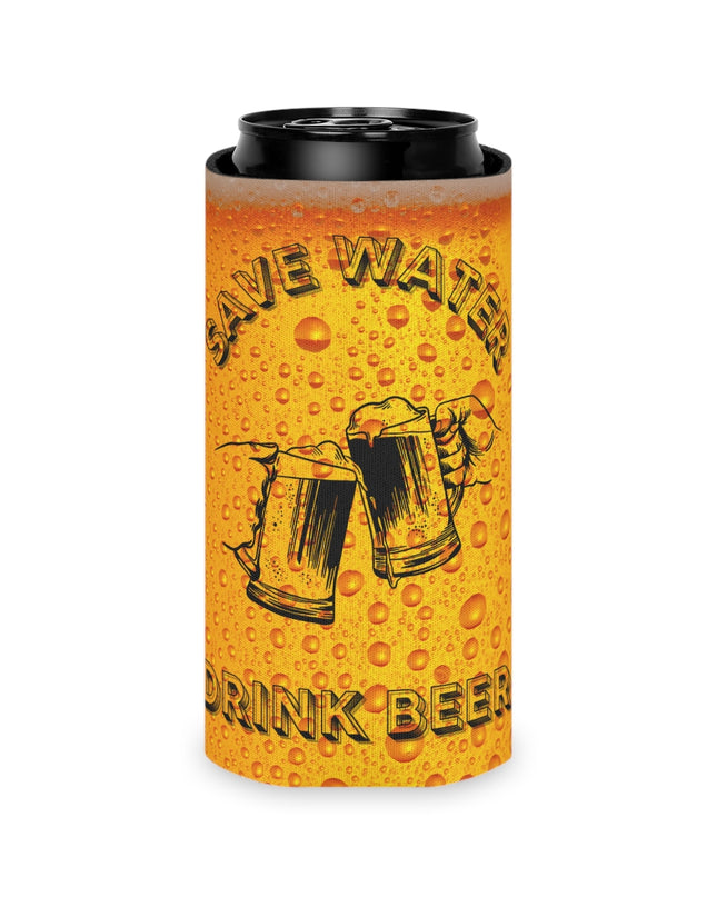 🍺 Save Water, Drink Beer - Koozie Can Cooler (Reg + Slim) 🍺