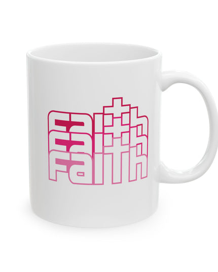 Faith – 11oz & 15oz White Ceramic Mug