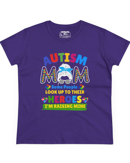 Autism Mom – Women’s Gildan 500L 100% Cotton T-Shirt