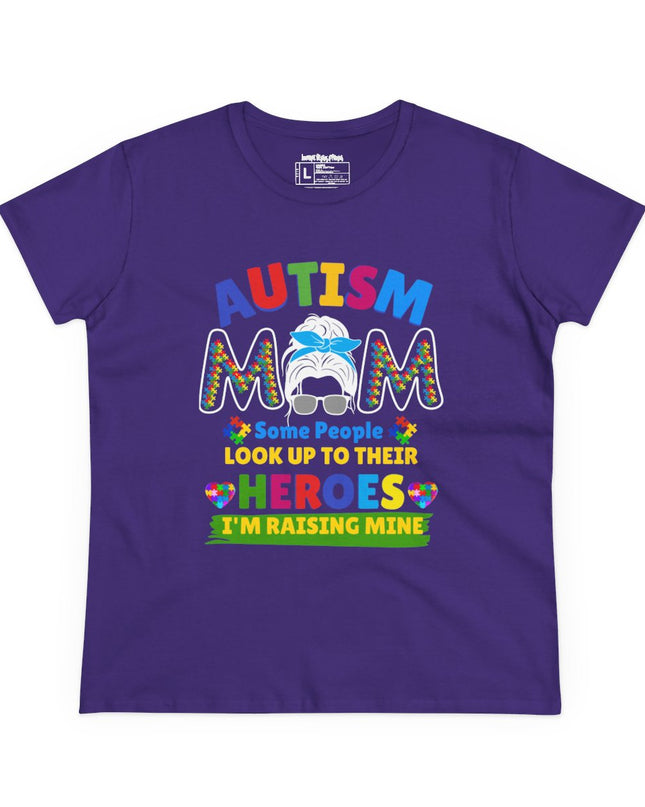 Autism Mom – Women’s Gildan 500L 100% Cotton T-Shirt