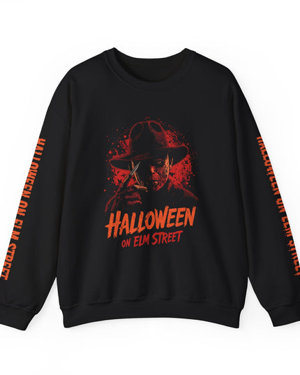 Halloween on Elm Street – Gildan Unisex Crewneck Sweatshirt