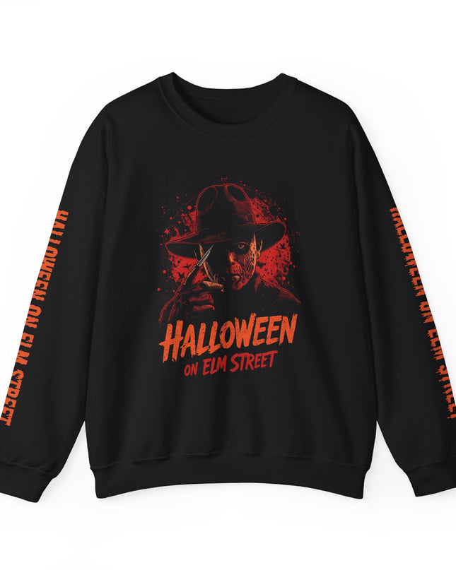 Halloween on Elm Street – Gildan Unisex Crewneck Sweatshirt