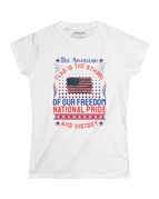 Women's Gildan Softstyle T-Shirt / White / S