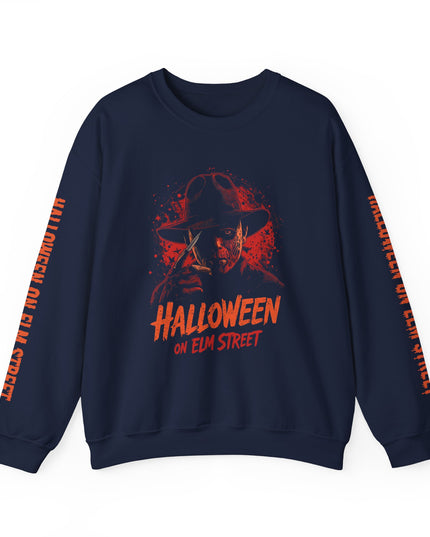 Halloween on Elm Street – Gildan Unisex Crewneck Sweatshirt